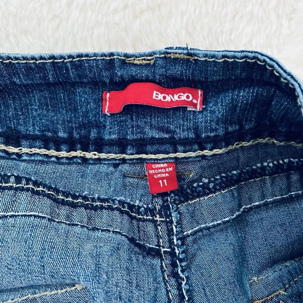 Bongo Jean shorts Vintage y2k size 11 Junior Women’s Grunge